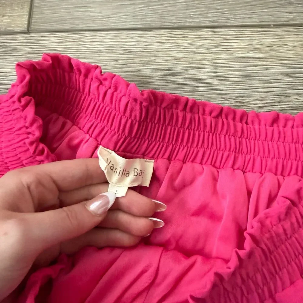 Boutique Hot Pink Skort